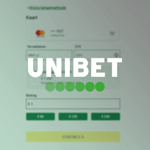 Unibet Mastercard