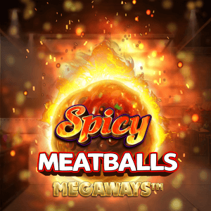 Spicy Meatballs Megaways logo achtergrond