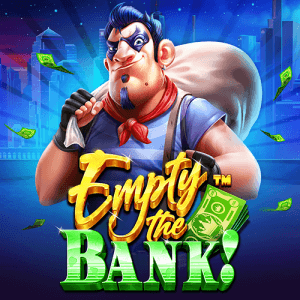 Empty the Bank side logo review