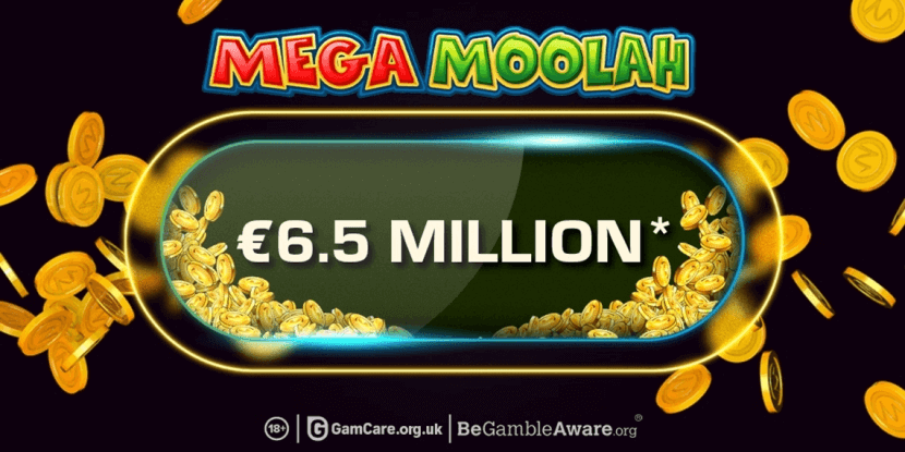 Mega Moolah spuwt jackpot van 6,5 miljoen euro