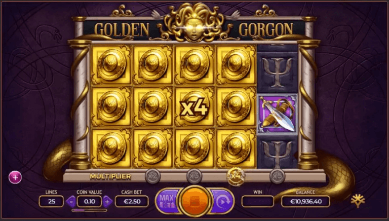 Golden Gorgon Gratis Spins