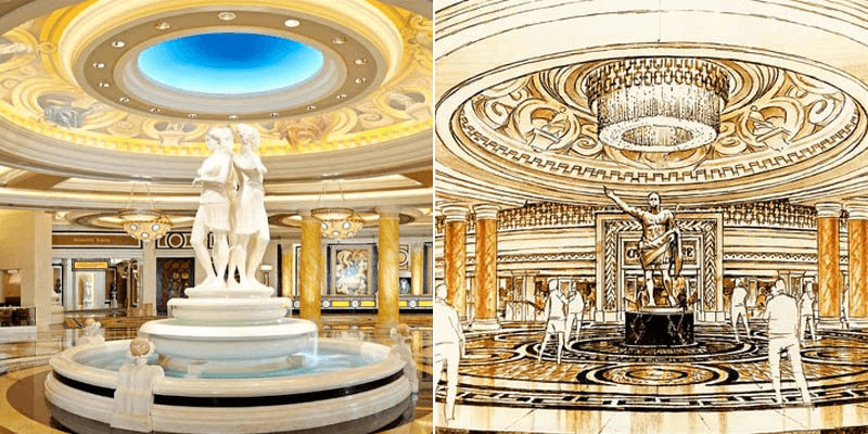 Caesars Palace ondergaat grondige renovatie