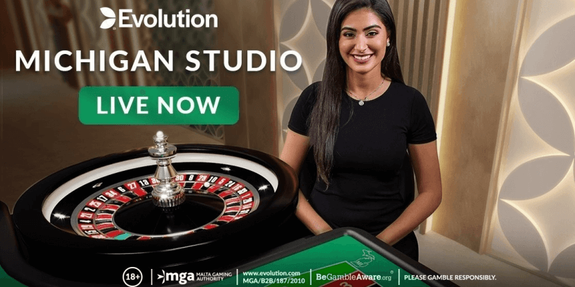 Evolution Gaming opent live casino studio in Michigan