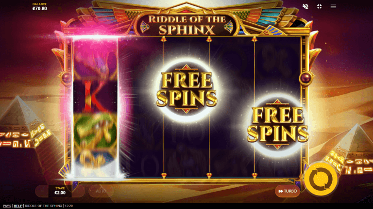 Riddle of The Sphinx Bonus