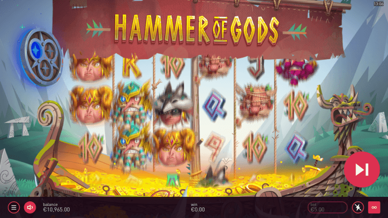 Hammer of Gods Gratis Spins