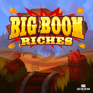 Big Boom Riches logo achtergrond