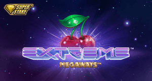 Extreme Megaways logo achtergrond