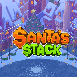 Santa’s Stack logo achtergrond