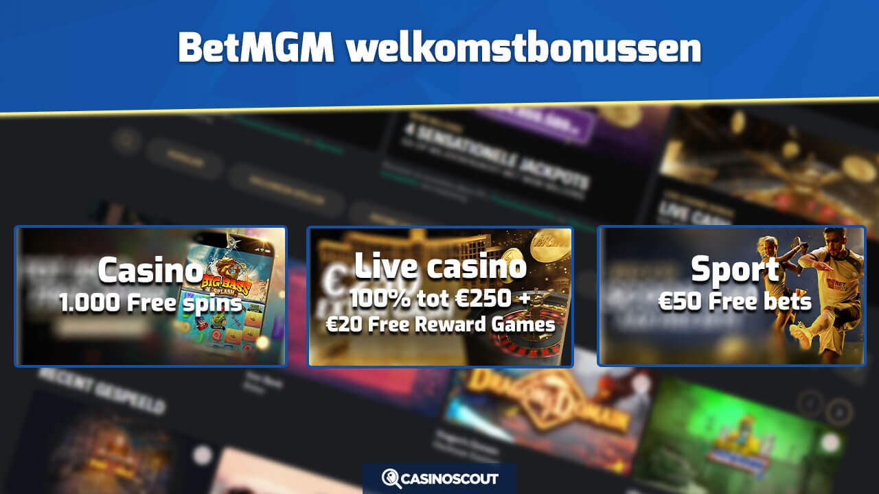 BetMGM welkomstbonussen