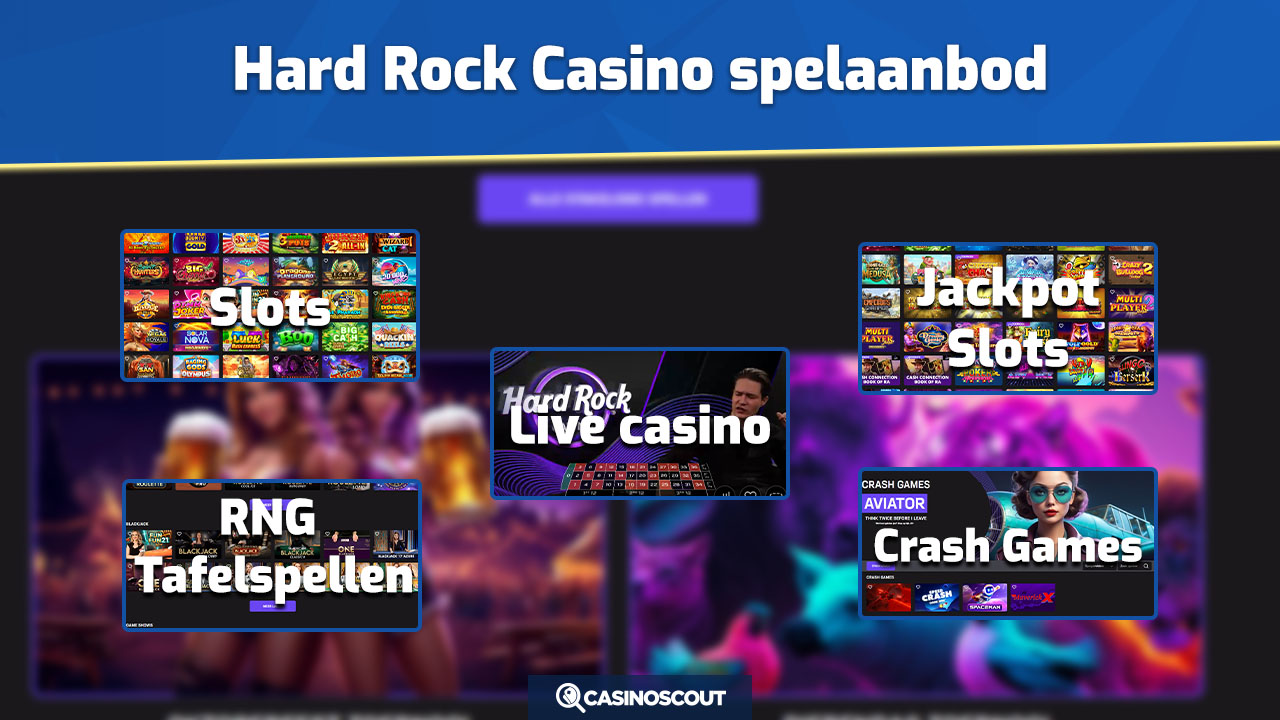 Hard Rock Casino spelaanbod