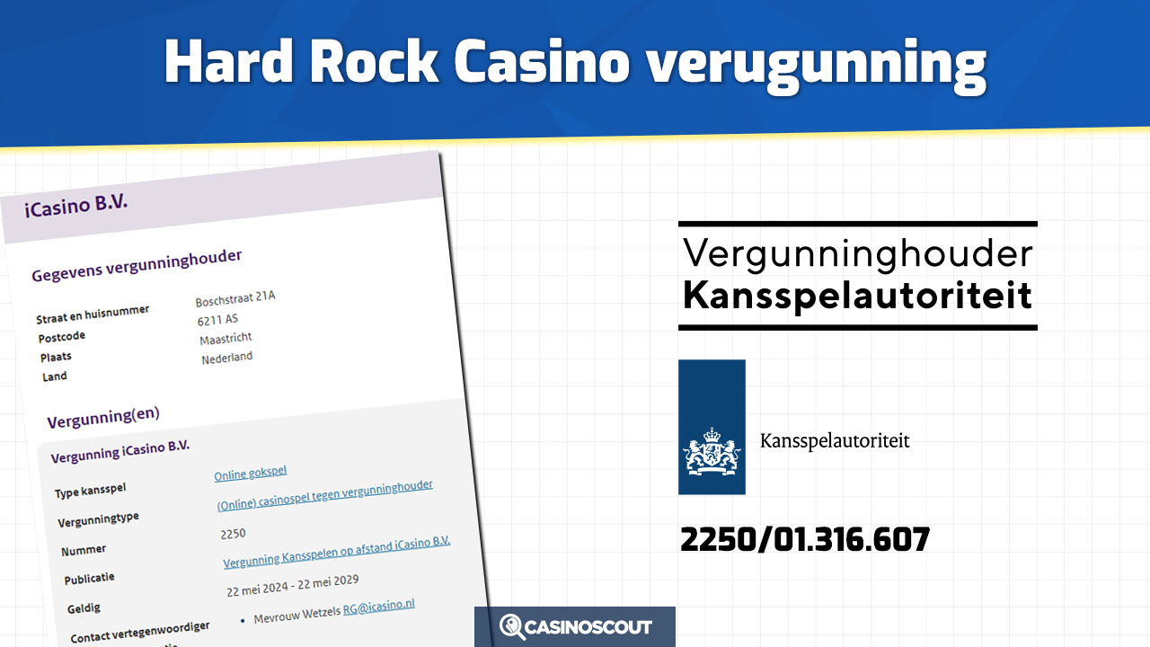 Hard Rock Casino vergunning