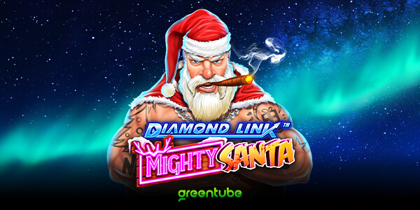 Greentube brengt Diamond Link: Mighty Santa gokkast uit