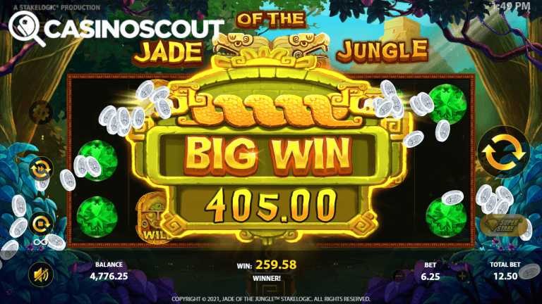 Jade of the Jungle Bonus
