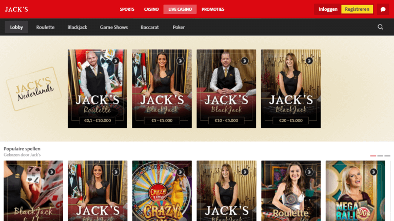 Jack’s Casino Screenshot 3