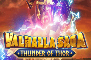 Valhalla Saga Thunder of Thor logo achtergrond