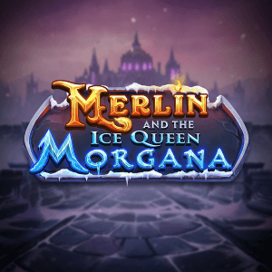 Merlin and the Ice Queen Morgana logo achtergrond
