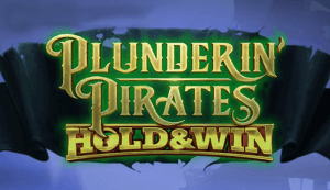 Plunderin Pirates Hold and Win side logo review