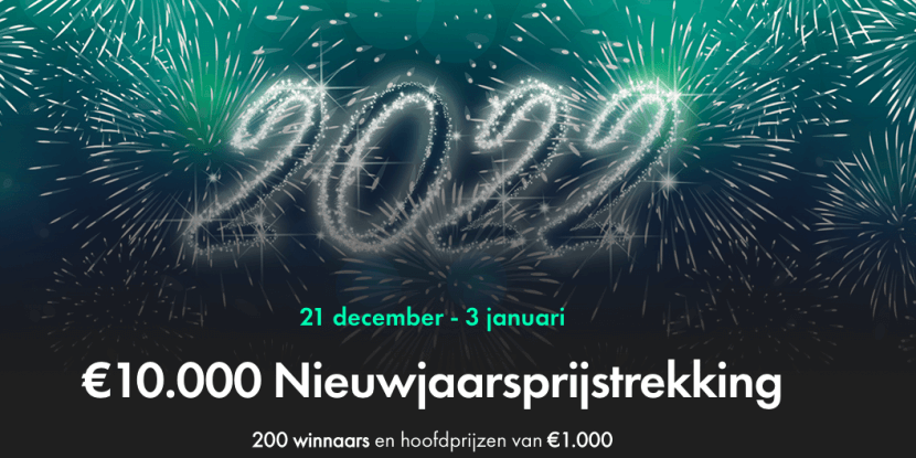 Bet365 verloot € 10.000 cash met speciale Nieuwjaarsbonus!