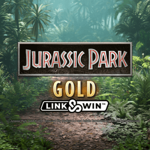 Jurassic Park Gold logo achtergrond