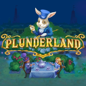 Plunderland side logo review