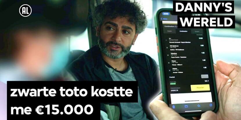 Danny Ghosen duikt in wereld illegaal gokken: ‘Zwarte Toto’