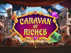 Caravan of Riches logo achtergrond