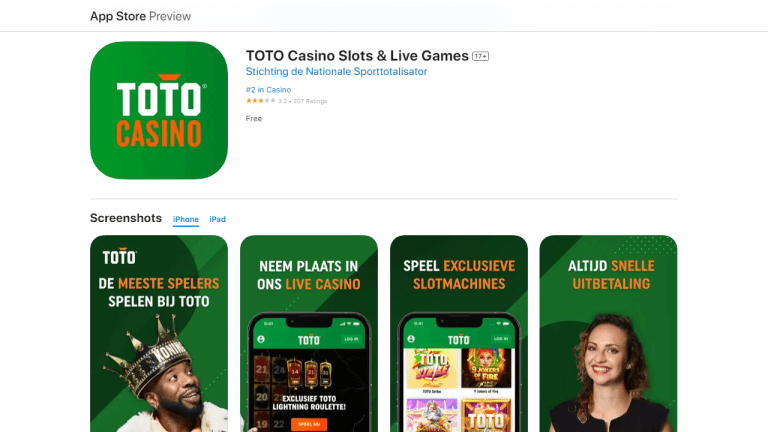TOTO Casino Screenshot 3