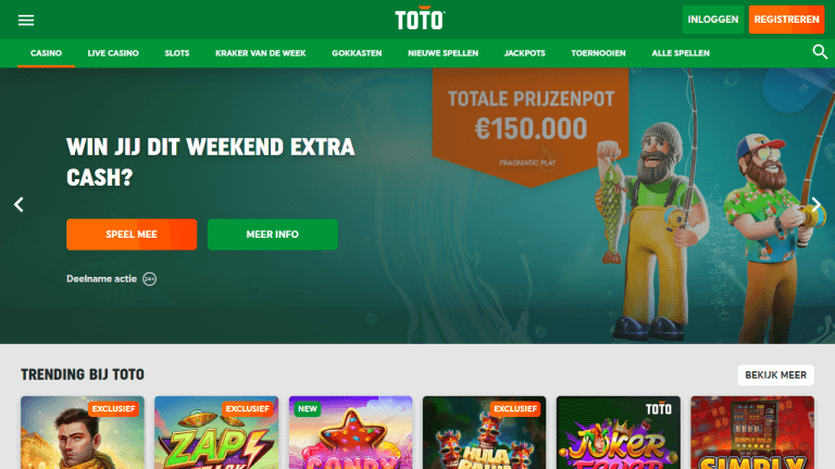 TOTO Casino Screenshot 1