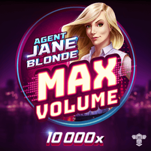 Agent Jane Blonde Max Volume logo review