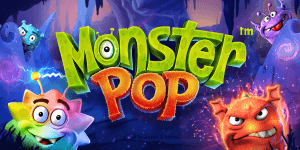 Monster Pop logo achtergrond