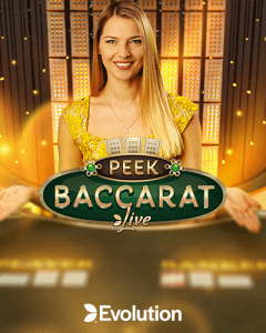 Peek Baccarat side logo review