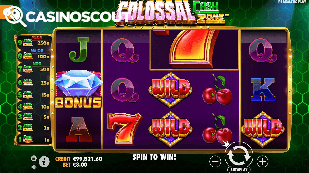 Colossal Cash Zone Review