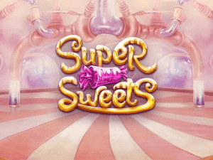 Super Sweets logo achtergrond