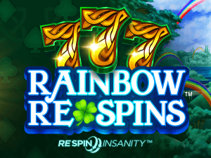 777 Rainbow Respins logo achtergrond