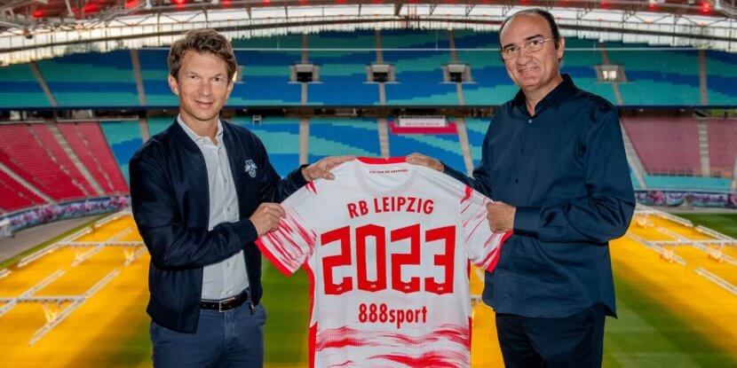 Red Bull Leipzig en 888 tekenen sponsorovereenkomst