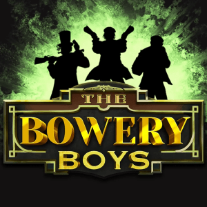 The Bowery Boys logo achtergrond