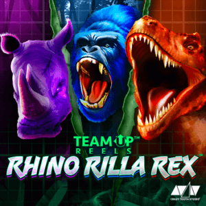 Rhino Rillax Rex logo achtergrond