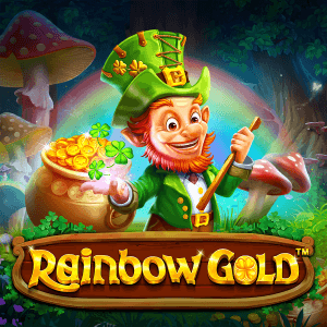 Rainbow Gold logo achtergrond
