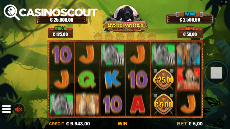 Mystic Panther Treasures of the Wild Gratis Spins