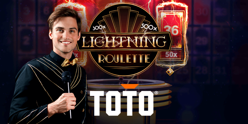 Maak kans op €5000 cash met TOTO Lightning Roulette bonus!