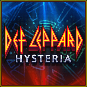Def Leppard Hysteria logo achtergrond
