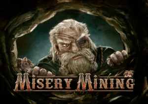 Misery Mining logo achtergrond