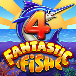 4 Fantastic Fish logo achtergrond