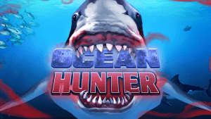 Ocean Hunter logo achtergrond