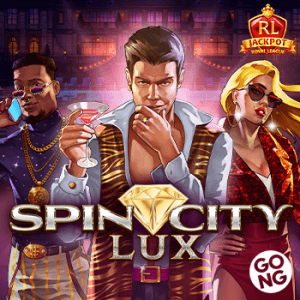 Spin City Lux logo achtergrond