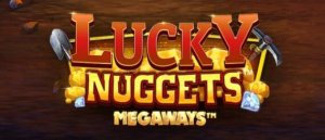 Lucky Nuggets Megaways logo achtergrond