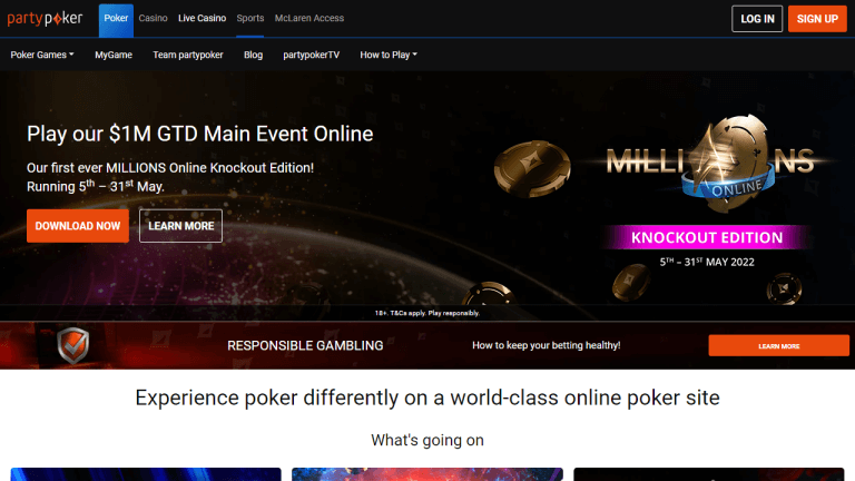 Partypoker Casino Screenshot 1