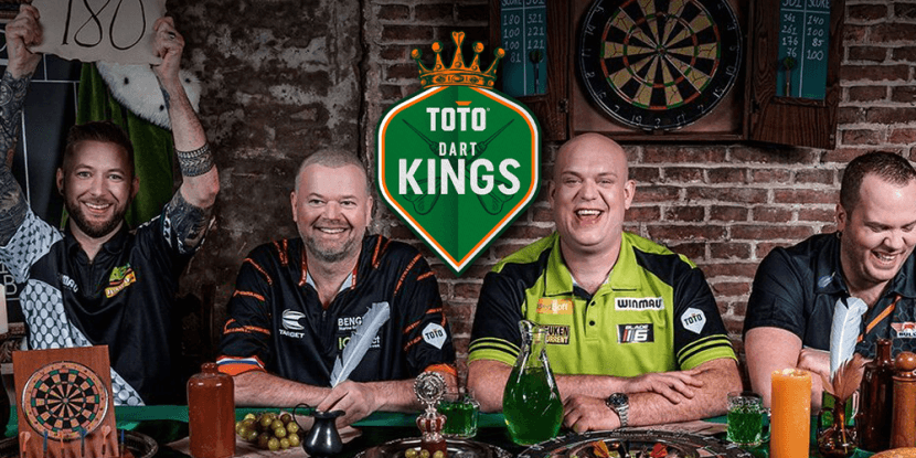TOTO strikt Nederlandse topdarters voor eigen team: TOTO Dart Kings