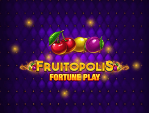 Fruitopolis Fortune Play logo achtergrond