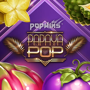 PapayaPop side logo review
